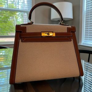 Lily & Bean Egerton Canvas Crossbody Tan